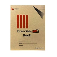 A5 Single Line Exercise Book [FSC PAPER with KRAFT COVER]