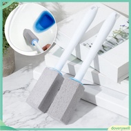 [doverywell]   Toilet Brush with Pumice Stone Pumice Stone Toilet Cleaner Portable Lightweight Pumic