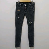 DSQUARED2 Distressed Denim Jeans Made in Italy