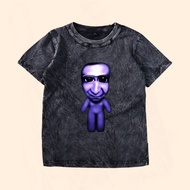 AOONI Nightmare children's washed t-shirt, short sleeves, free custom name