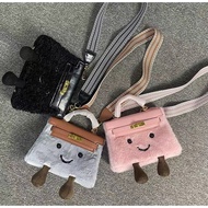 Furry Doll Bag Cute Plush Elf Kelly Bag