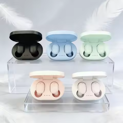 New True Wireless 5.3 In-Ear Couples Mini Headset HIFI Bass Stereo HD Calling Earphones Apply to sma