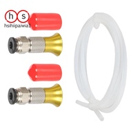 3D Printer Filament Dryer Box Accessories 4x 2.5mm PTFE Tube Feed Fitting Coupler 3D Printer Filamen