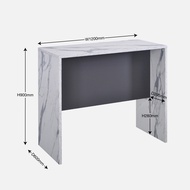 [NEW ARRIVAL] PerabotKINI 4/5ft Island Table | Kitchen Island | Marble Melamine | Ready Stock