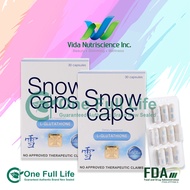 Snowcaps Snow Caps L Glutathione 30 Capsules x 2 BOXES