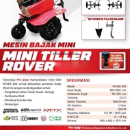 Mini Tiller Proquip / Mesin Bajak Mini PRO-QUIP sawah pertanian