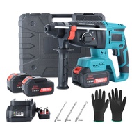 1588VF Hammer Drill Cordless Rotary Hammer Drill Wall Concrete Electric Hammer Impact Drill