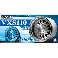 Car Model 1/24 Aoshima 19 Inch Wheel - VIP Modular VXS110 Plamo Modelkit Sport Rims