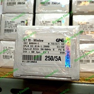 Price Drop Ct 250/5A Gae, Ct 70, 250/5A, Class 1:5Va, Current Transformers 250A/5