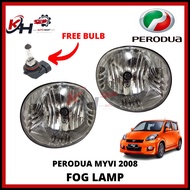 PERODUA MYVI 08 SE 2 FOG LAMP BUMPER LAMPU (OEM) RH LH CAR ACCESSORIES 12V BULB