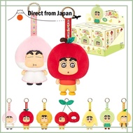 TOP TOY Crayon Shin-chan "Fruit House" Series Plush Pendant [Assortment Box 6 Pieces] Gachapon Blind