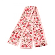 【二手】路易威登LOUIS VUITTON絲巾 Bandeau RIBON M72167 粉紅色真絲圍巾 女士二手 A