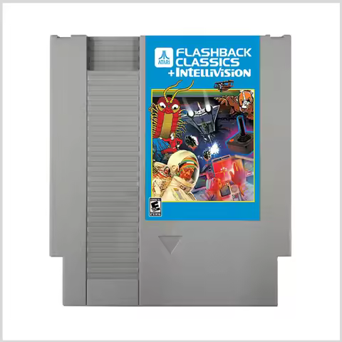 Atari flashback 21+Intellivision 25 46 in 1 Game Cartridge for NES Video Game Console