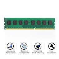 AJOMAN 16GB Kit 8GBx2 DDR3 DDR3L 1600MHz Desktop RAM 2Rx8 PC3L-12800U DIMM 1.35V 240-Pin CL11 Non-EC