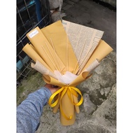 Empty bouquet Empty bouquet of chocolate wrapping