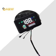 A&W Ebike Display LCD Screen 48V 60V 72V Electric Bike Speed Meter Multifunctional Odometer for Scoo