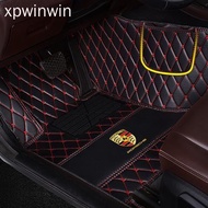 [Custom Fit]Right Hand Drive Porsche Taycan Panamera Floor Mats 5D 6D OEM Floor Carpets Customized Car Floor Mats Waterproof Full Coverage