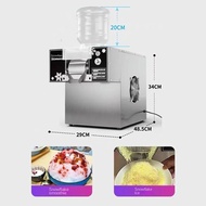 360W Snow Ice Maker Shaver Machine Europe Snowflake Ice Machine Korea Bingsu Machine Snowflake Ice S