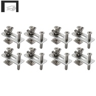 8PCS T-Track Mini Hold Down Clamp Kit, Compatible with 3018-PRO/3018-MX3/3018-PROVer CNC Router Mach