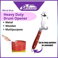 Drum Opener (Heavy Duty) Barrel Opener / Pail Opener / Lid Opener / Pembuka Tong Minyak, Cat Besi & 