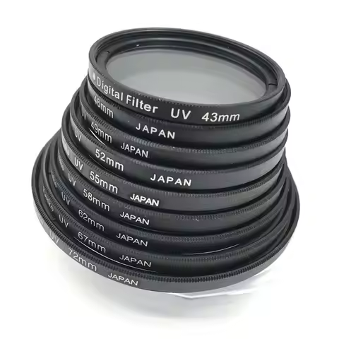 Camera Accessories 37 40.5 43 46 49 UV Filter 52 55 58 62 67 72 77 82mm Lens Protector Camera UV Fil