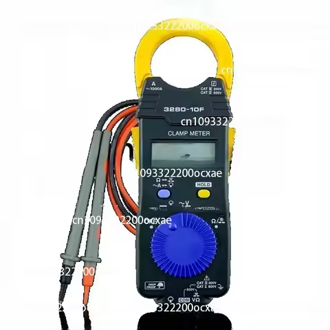 Clamp Meter 3280-10F 1000A L9208 Test Line High Quality AC DC Digital Clamp Meter