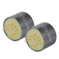 真空管 ギター・ベース アンプ 海外 輸入 2pcs Amptata Octal 7pin Tube Saver Ceramics 5654W 6J1 6J2 6J3 6J4 6J5 6K5 6AQ5