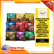 🔥HOT ITEM REMPAH FAIZA ,KARI AYAM,KARI IKAN,REMPAH BERIANI,RENDANG, REMPAH SUP 25G