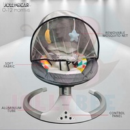 [readystock]✤JOLLYGEAR ARTHUR Series Newborn Baby Auto Swing Leaf Bouncer Mosquito Net Tent Automatic Remote Rocker Buai
