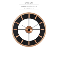 DOGENI นาฬิกาแขวน (WNP044RG) 60 ซม. นาฬิกาแขวนผนัง นาฬิกาแขวนติดผนัง