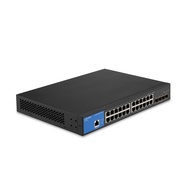 Linksys LGS328C 24 Port Gigabit Managed Network Switch with 4 x 10G Uplink SFP+ Slots - Advanced Sec
