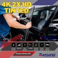 RAYGARD Tinted 2X ULTRA SPUTTERING ULTRA HD WINDOW TINTED USA JOHOR BAHRU READY STOCK