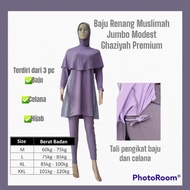 Baju Renang Muslimah Sawarna Syari Jumbo Dewasa Berkualitas