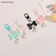Bow Candy Color Pendant Keychain Y2K Cute Charm for Headphone Case Bag Accessory