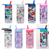 Australia smiggle New Style Silicone Mouth Straw Water Bottle Primary School Students Water Cup Children Handy Cup
