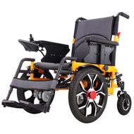 Electric Wheelchair Intelligent Automatic Foldable Widened Four-Wheel Scooter