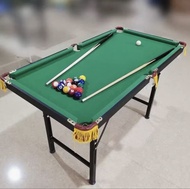台球桌Folding pool table家用兒童小型 桌面室內迷你家庭桌球 可折疊成人標准大號台#折疊檯球桌#Folding pool table
