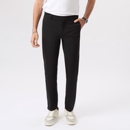 LTD กางเกง ผ้าชิโน่ ทรงสลิม ผู้ชาย สีดำ | Slim Fit Chino Pants | 00959