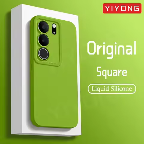 For VivoV29 Pro Case YIYONG Silky Liquid Silicone Soft Cover For VIVO V29 V29Pro V27 V27Pro VivoV27 