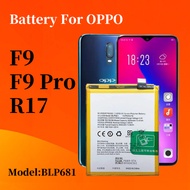 Battery For Oppo F9 / F9 Pro / R17 Bateri F9pro BLP681