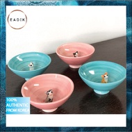 [EADIK] Cat tea cup, drinking cup/  Soju sake makgeolli ceramic glass