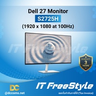 Dell S2725H 27-inch Full HD Monitor with IPS Panel, 1920 x 1080 Resolution, 100Hz Refresh Rate, HDMI