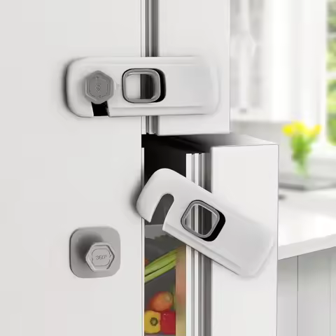 1/2PCS Baby Safety Lock for Doors Cabinet Refrigerator Oven Drawer Lock Home Child Anti Pinch Baby S