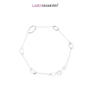 LAZO DIAMOND 9K White Gold Bracelet - 8B3183
