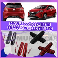 Perodua Myvi 2022-2025 Facelift LED Rear Bumper Reflector LED Light Rear Brake Light