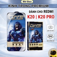 Redmi K20, K20 Pro premium tempered glass full screen transparent bibi phone screen protector