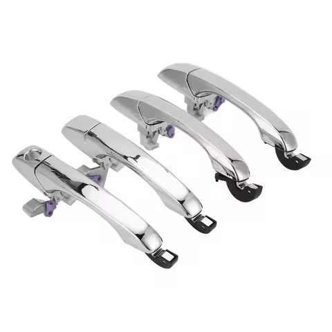 4Pcs Car Exterior Drive Outer Door Handle 5065800AG, 4589009AG, 5065801AG For Chrysler 300 300C 2005