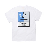 Niche Street Wear #FR2 Smoking Icon T-shirt Men Women Couple Round Neck Loose Short-Sleeved T-shirt