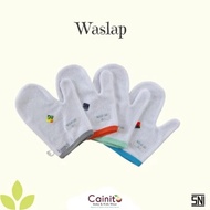 Cainito Soft and Comfortable Baby Bath Washcloth, 3 pcs