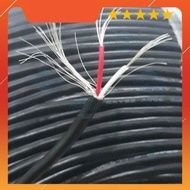 [2 Pieces]- 2-Core Aluminum Cable with Aluminum Mesh 2547-28AWG-2C 2x0.12mm2 PVC Sheath IoT Maker 90